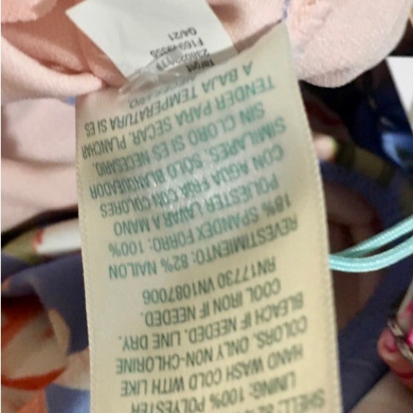 - BEAUTIFUL NWTA 1 piece swimsuit by Kona Sol.Size Large. Gorgeous colors … - Picture 7 of 7